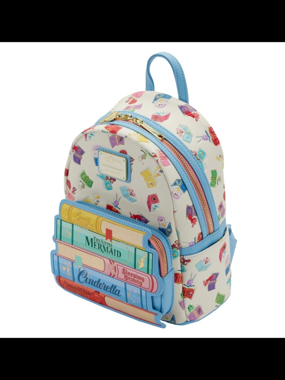 New NWT Disney Princess Books Classics Mini Backpack